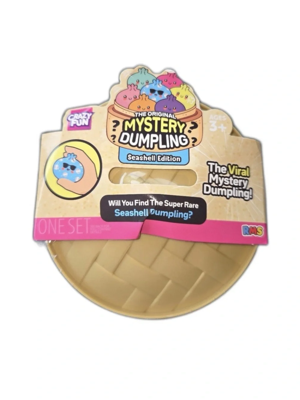 RMS | Toys | Super Rare Seashell Edition Mystery Squishy Bun Dumpling ...